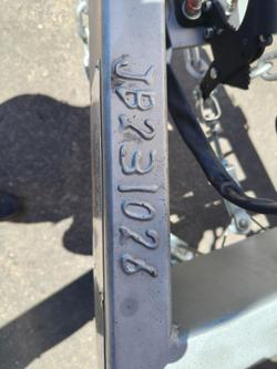 2023 JB Caravans Dirt Road Xtreme 20' Front Door