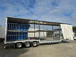 2004 Maxitrans St3 22 Pallet Double Drop Deck Full Mezz (Refrigerated)