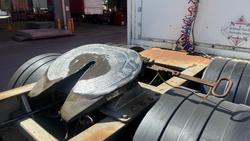 2008 Krueger 12P Drop Deck A Mezzanine Curtain Sider White