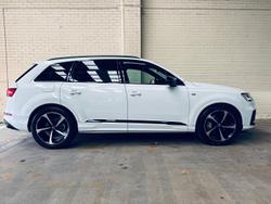 2021 Audi Q7 50 TDI S line 4M MY22 Four Wheel Drive Glacier White