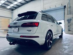2021 Audi Q7 50 TDI S line 4M MY22 Four Wheel Drive Glacier White