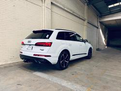 2021 Audi Q7 50 TDI S line 4M MY22 Four Wheel Drive Glacier White