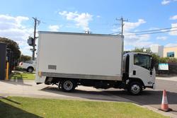 2021 Isuzu N Series NNR 45-150 Vanpack WHITE