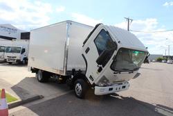2021 Isuzu N Series NNR 45-150 Vanpack WHITE