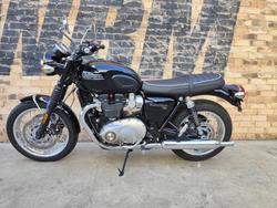 2025 TRIUMPH BONNEVILLE T120 ROAD JET BLACK