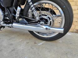 2025 TRIUMPH BONNEVILLE T120 ROAD JET BLACK