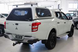 2018 Mitsubishi Triton GLX+ MQ MY18 4X4 Dual Range White