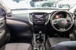2018 Mitsubishi Triton GLX+ MQ MY18 4X4 Dual Range White