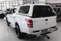 2018 Mitsubishi Triton GLX+ MQ MY18 4X4 Dual Range White