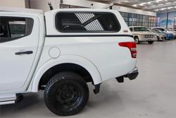 2018 Mitsubishi Triton GLX+ MQ MY18 4X4 Dual Range White