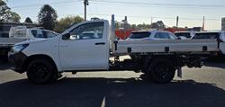 2021 Toyota Hilux Workmate TGN121R 4x2 Glacier White