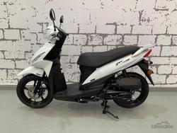 2024 Suzuki Address 110 (UK110NE) Address White