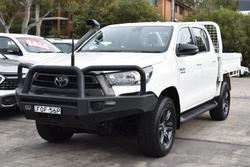 2022 Toyota Hilux SR GUN126R 4X4 Dual Range Glacier White