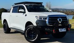 2022 GWM Ute Cannon NPW 4X4 Pearl White