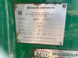 2023 McCloskey I44R Mobile Impact Crusher