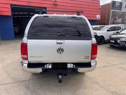 2013 Volkswagen Amarok TDI420 Highline 2H MY13 4X4 Constant Reflex Silver