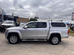 2013 Volkswagen Amarok TDI420 Highline 2H MY13 4X4 Constant Reflex Silver