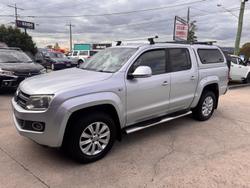 2013 Volkswagen Amarok TDI420 Highline 2H MY13 4X4 Constant Reflex Silver