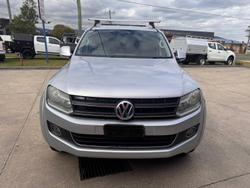 2013 Volkswagen Amarok TDI420 Highline 2H MY13 4X4 Constant Reflex Silver
