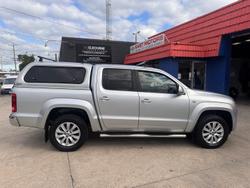 2013 Volkswagen Amarok TDI420 Highline 2H MY13 4X4 Constant Reflex Silver