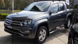 2021 Volkswagen Amarok TDI550 Sportline 2H MY21 4X4 Constant Indium Grey