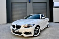 2015 BMW 2 Series 220i M Sport F22 Alpine White