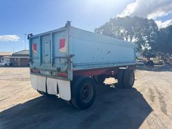 1982 Fruehauf Steel Dog Tipper Trailer
