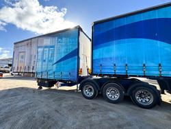 2016 Topstart B Double Drop Deck Curtain Side Set