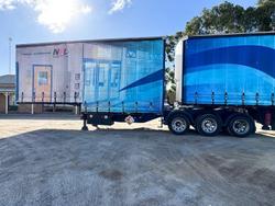 2016 Topstart B Double Drop Deck Curtain Side Set