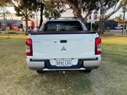 2019 Mitsubishi Triton GLX+ MR MY19 4X4 Dual Range White
