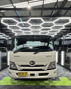2021 Hino 300 Series 616 White