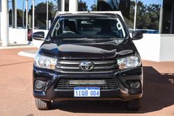 2022 Toyota Hilux Workmate TGN121R 4x2 Eclipse Black