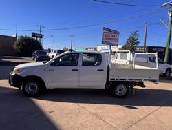 2008 Toyota Hilux Workmate TGN16R MY08 4x2 Glacier White