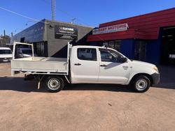 2008 Toyota Hilux Workmate TGN16R MY08 4x2 Glacier White