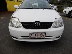 2004 Toyota Corolla Ascent ZZE122R Glacier White