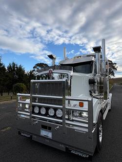 2024 Kenworth T909 White