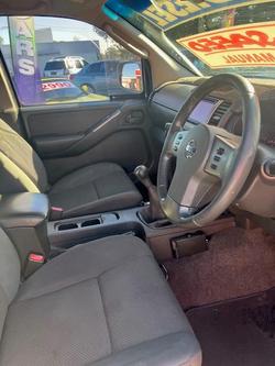 2011 Nissan Navara ST D40 MY11 4X4 Dual Range Slate Grey