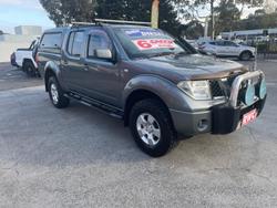 2011 Nissan Navara ST D40 MY11 4X4 Dual Range Slate Grey