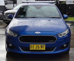 2015 Ford Falcon Ute XR6 FG X BLUE