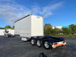2017 Barker Drop Deck Mezz Floor A Curtainsider