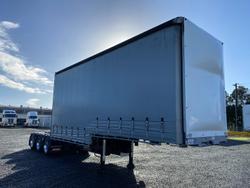 2017 Barker Drop Deck Mezz Floor A Curtainsider