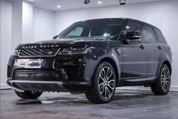 2021 Land Rover Range Rover Sport DI6 183kW SE L494 MY21.5 4X4 Constant Santorini Black