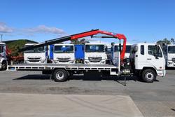 2024 Fuso Fighter 1427 Crane Truck White