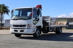 2024 Fuso Fighter 1427 Crane Truck White