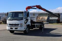 2024 Fuso Fighter 1427 Crane Truck White