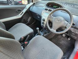 2009 Toyota Yaris YR NCP90R MY09 Cherry