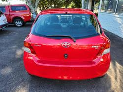 2009 Toyota Yaris YR NCP90R MY09 Cherry