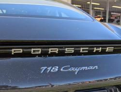 2019 Porsche 718 Cayman 982 MY19 Black