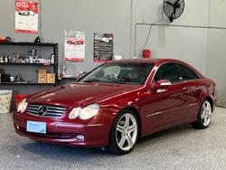 2003 Mercedes-Benz CLK-Class CLK320 Avantgarde C209 Red