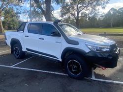 2019 Toyota Hilux Rugged X GUN126R 4X4 Dual Range WHITE